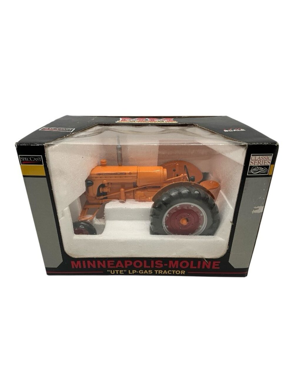 Speccast 1/16 Minneapolis Moline UTE  LP  Gas  Tractor With Red Wheels NIB